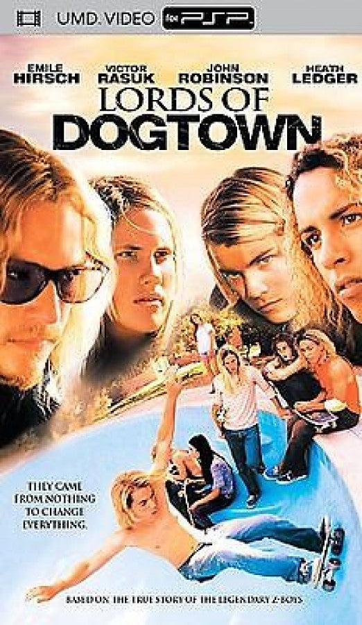 Lords of Dogtown [PSP Movie] cover art for PlayStation Portable (PSP) video game
