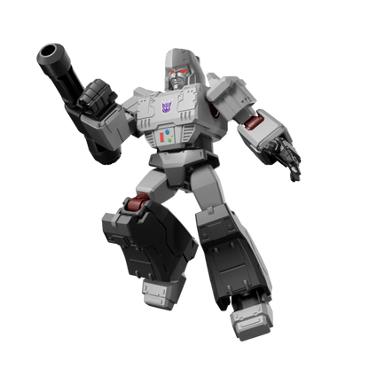 Megatron Blokees Transformer 4 inch Shining Version 02 1985 Figure Blind Box Collectible Decepticon