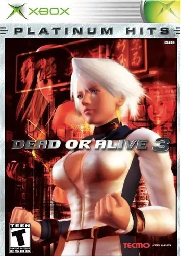 Dead or Alive 3 Platinum Hits cover art for Xbox XBOX video game