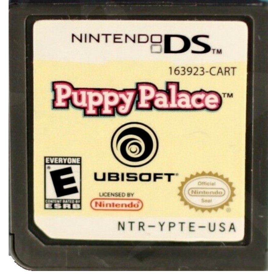 Puppy Palace cartridge for Nintendo DS (DS) pet care simulation video game