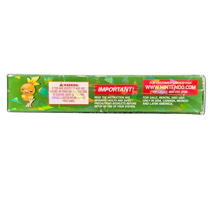 Pokemon Emerald CIB Game Boy Advance GBA RPG adventure game featuring Hoenn region exploration turn based battles Pokemon catching training legendary Rayquaza Battle Frontier complete in box collectible retro video game collection gaming appeal right side of box
