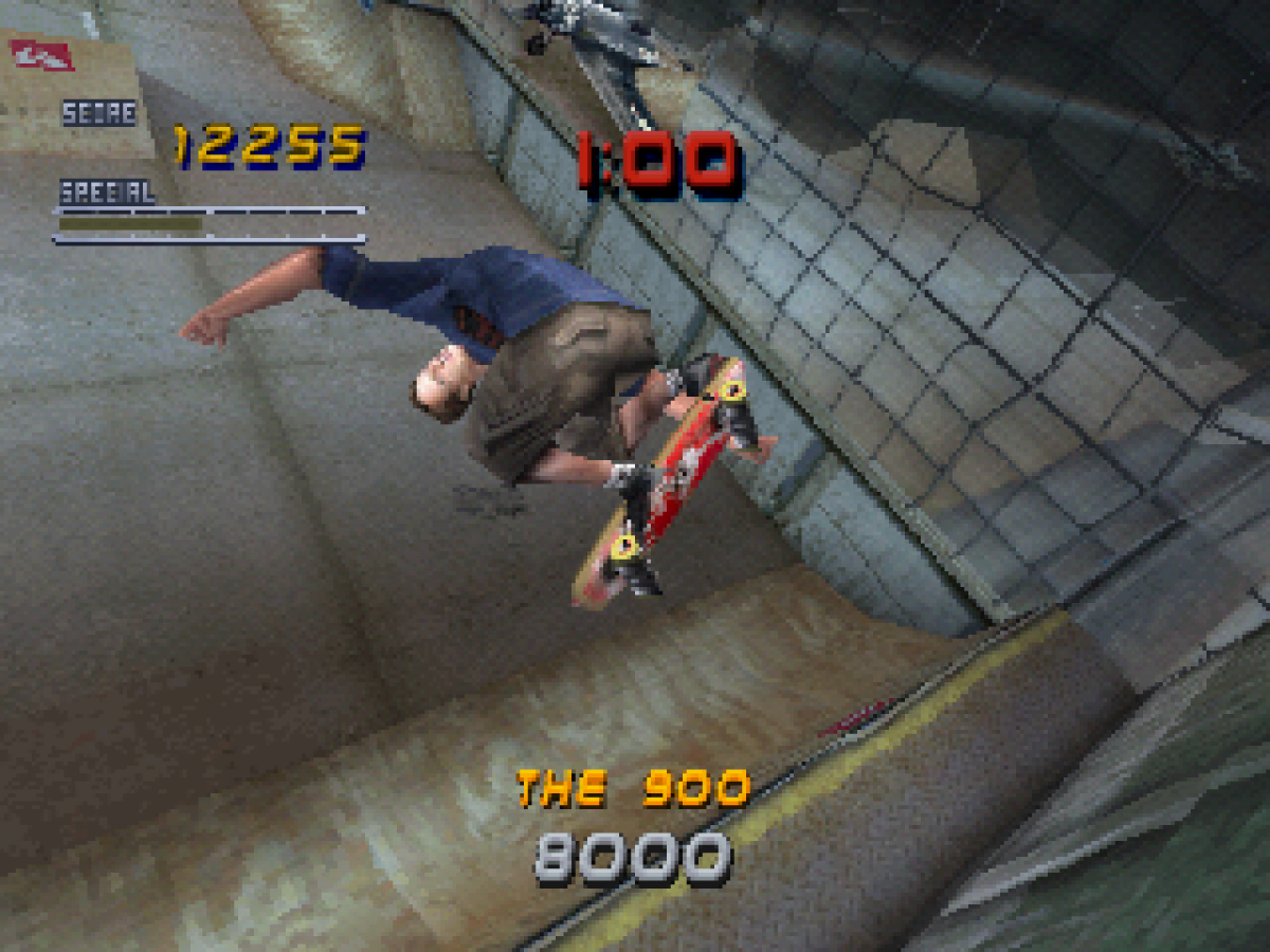 Tony Hawk’s Pro Skater 2 [Greatest Hits] gameplay for PlayStation 1 (PS1) video game, skateboarding sports action, trick-based gameplay, iconic extreme sports classic