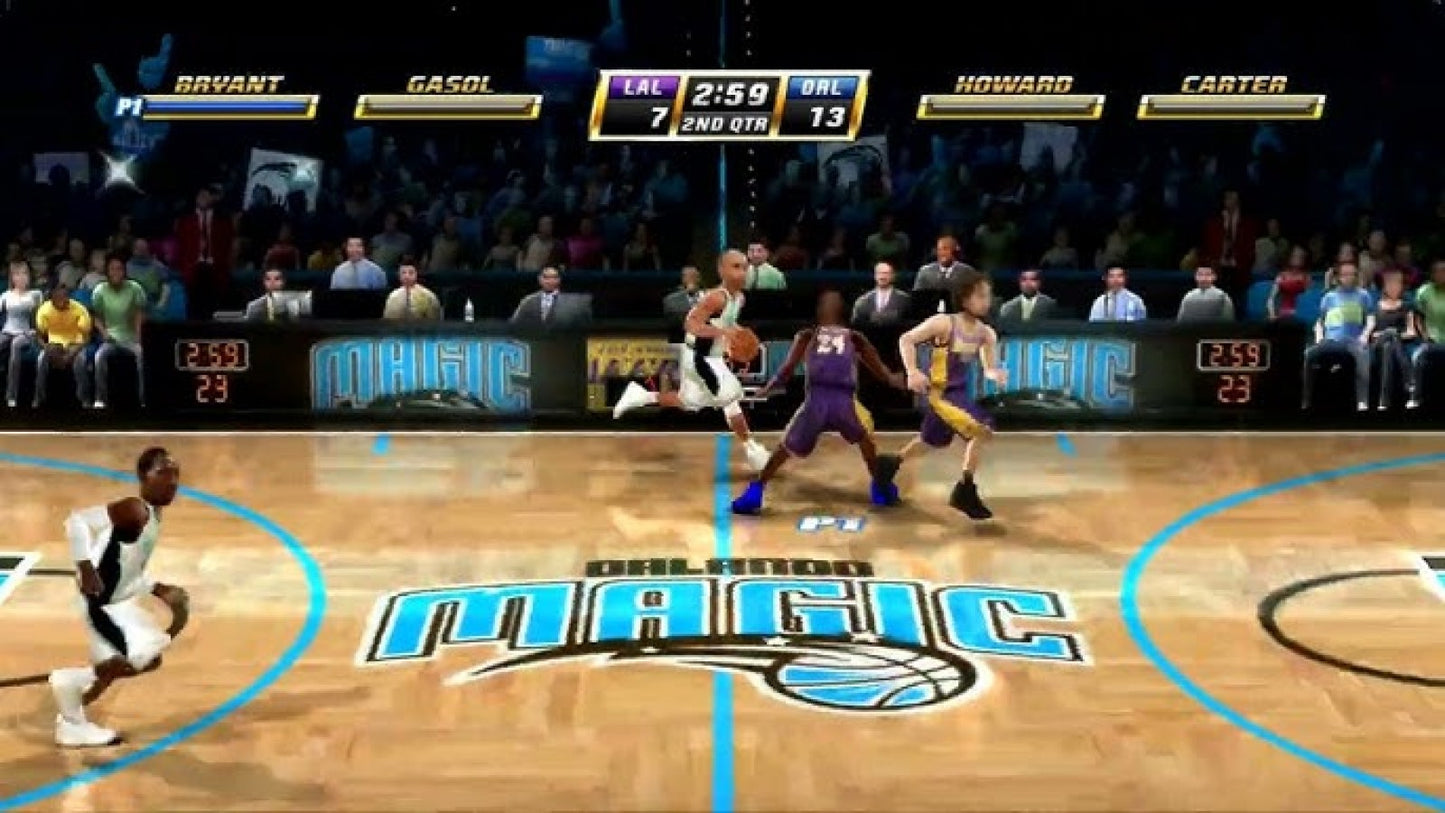 NBA Jam – PlayStation 2 (PS2) arcade basketball sports video game gameplay