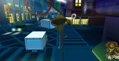 Madagascar Xbox action-adventure video game based on the DreamWorks animated film starring Alex the Lion Marty the Zebra Melman the Giraffe Gloria the Hippo and the penguins jungle safari levels New York zoo escape island survival cooperative gameplay character swapping platforming puzzle solving movie voice actors licensed tie-in gameplay screenshot