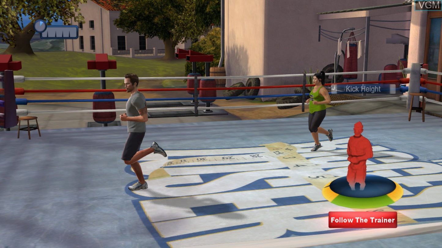 Biggest Loser: Ultimate Workout for Xbox 360 with fitness training and motion-based exercise features gameplay