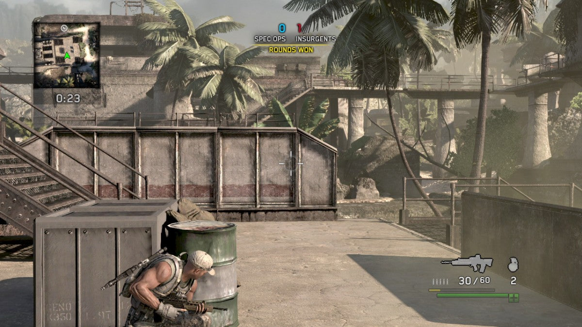 SOCOM 4 U.S. Navy SEALs PlayStation 3 PS3 video game, tactical shooter, military action, multiplayer gameplay, Sony console title gameplay screenshot
