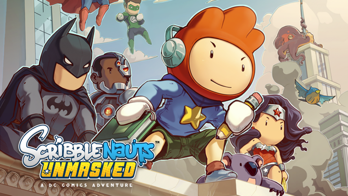 Scribblenauts Unmasked: A DC Comics Adventure screenshot art for Nintendo Wii U (WiiU) video game