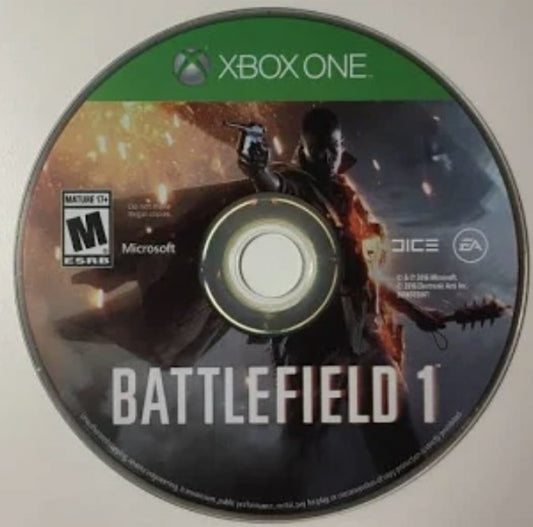Battlefield 1 Early Enlister Deluxe Edition – Xbox One (XONE) disc for World War I first-person shooter