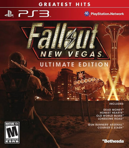 Fallout: New Vegas [Ultimate Edition][Greatest Hits] cover art for PlayStation 3 (PS3) video game