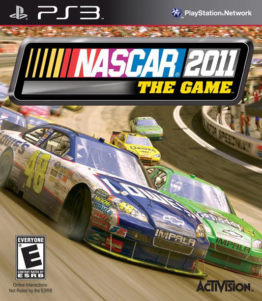 NASCAR The Game: 2011 cover art for PlayStation 3 (PS3) video game