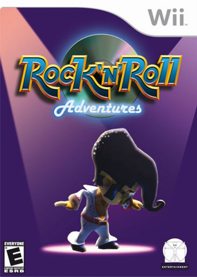 Rock 'n Roll Adventures – Nintendo Wii (Wii) platformer rhythm action video game cover art