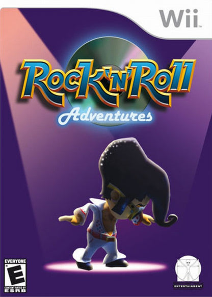 Rock 'n Roll Adventures – Nintendo Wii (Wii) platformer rhythm action video game cover art