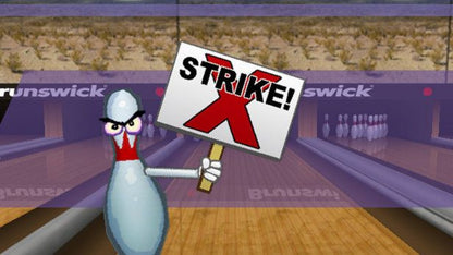 Brunswick Pro Bowling gameplay art for Nintendo Wii (Wii) video game