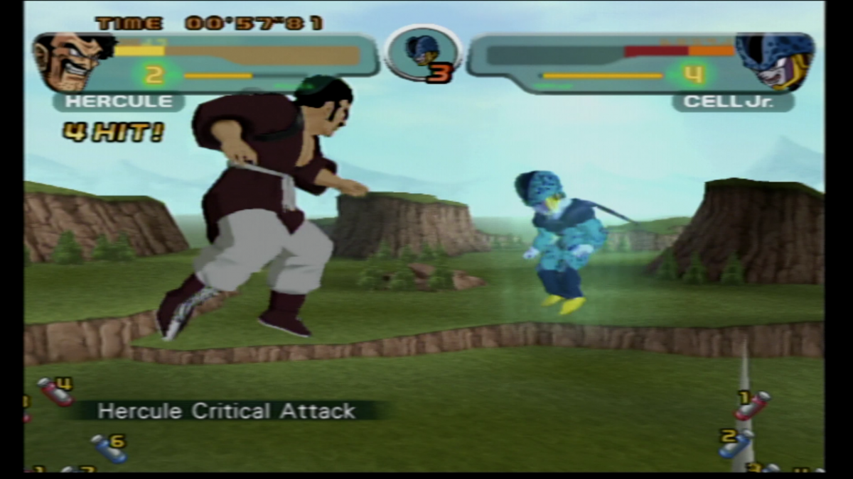 Dragon Ball Z: Budokai – GameCube (GC) Gameplay Video Game Art