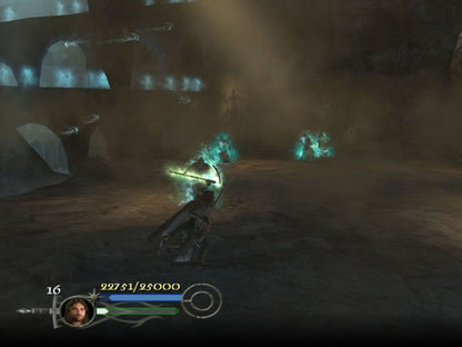 Gameplay for The Lord of the Rings The Return of the King Player’s Choice GameCube game featuring cooperative action gameplay based on the epic fantasy film