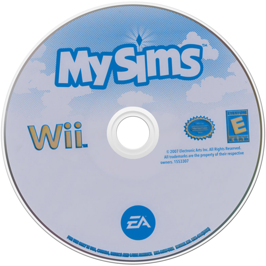 MySims – Nintendo Wii (Wii) life simulation creative adventure video game disc