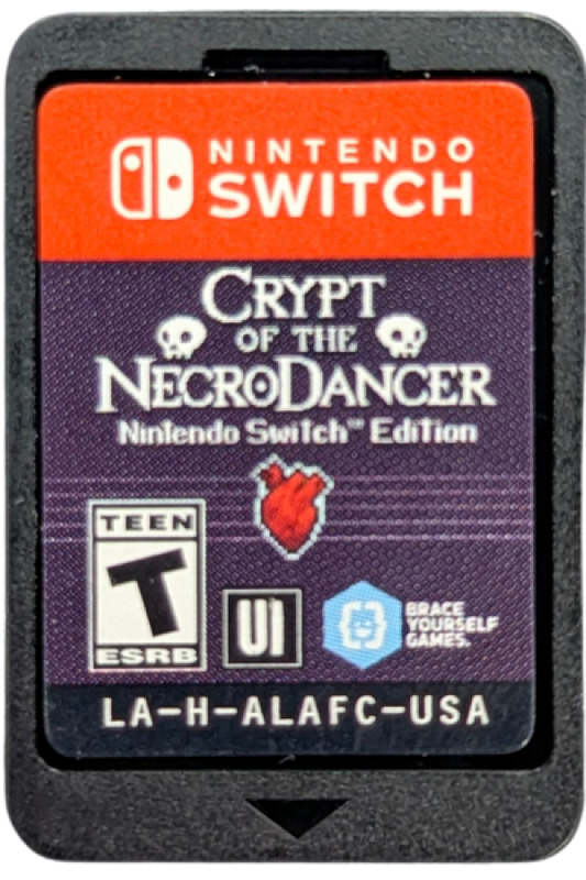 Crypt of The Necrodancer: Nintendo Switch Edition [Collector's Edition] for Nintendo Switch (NS) featuring a rhythm based roguelike dungeon crawler where every move matches the beat; includes the collector’s edition extras and delivers fast replayable runs with music driven combat and classic pixel style on Switch cartridge