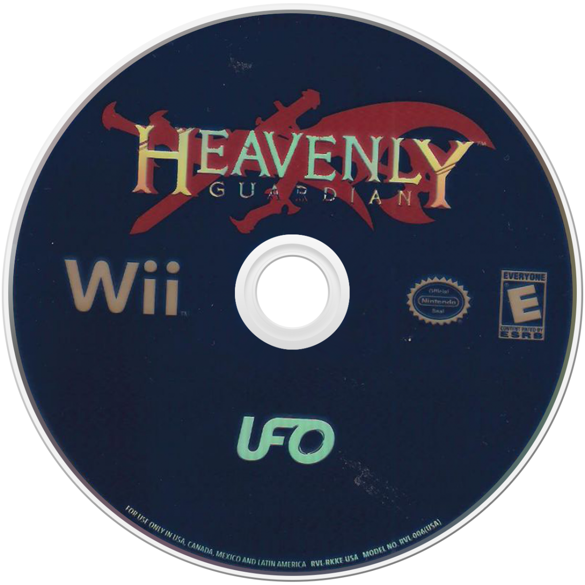 Heavenly Guardian – Nintendo Wii (Wii) vertical scrolling shooter disc for video game