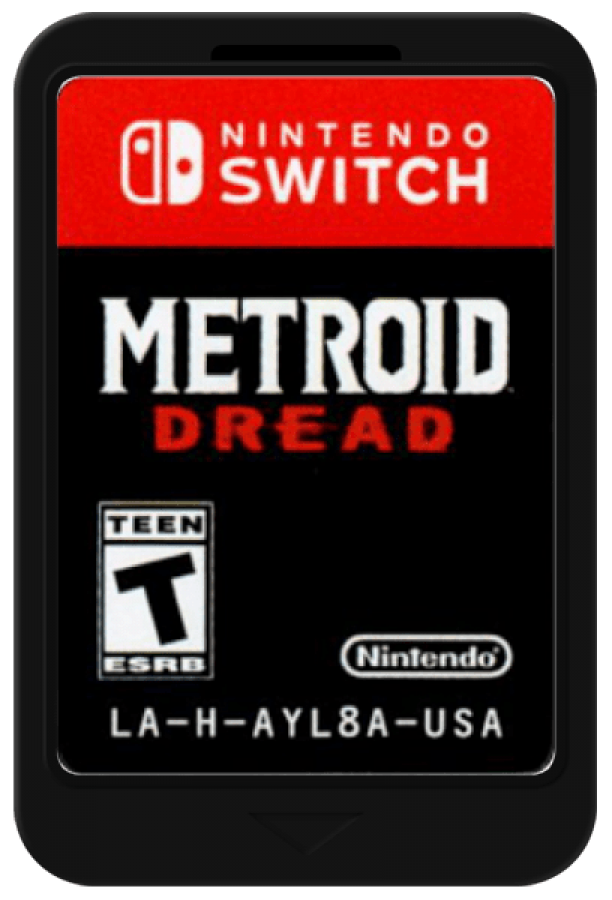 Metroid Dread cartridge for Nintendo Switch (NS) video game