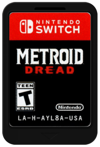 Metroid Dread cartridge for Nintendo Switch (NS) video game