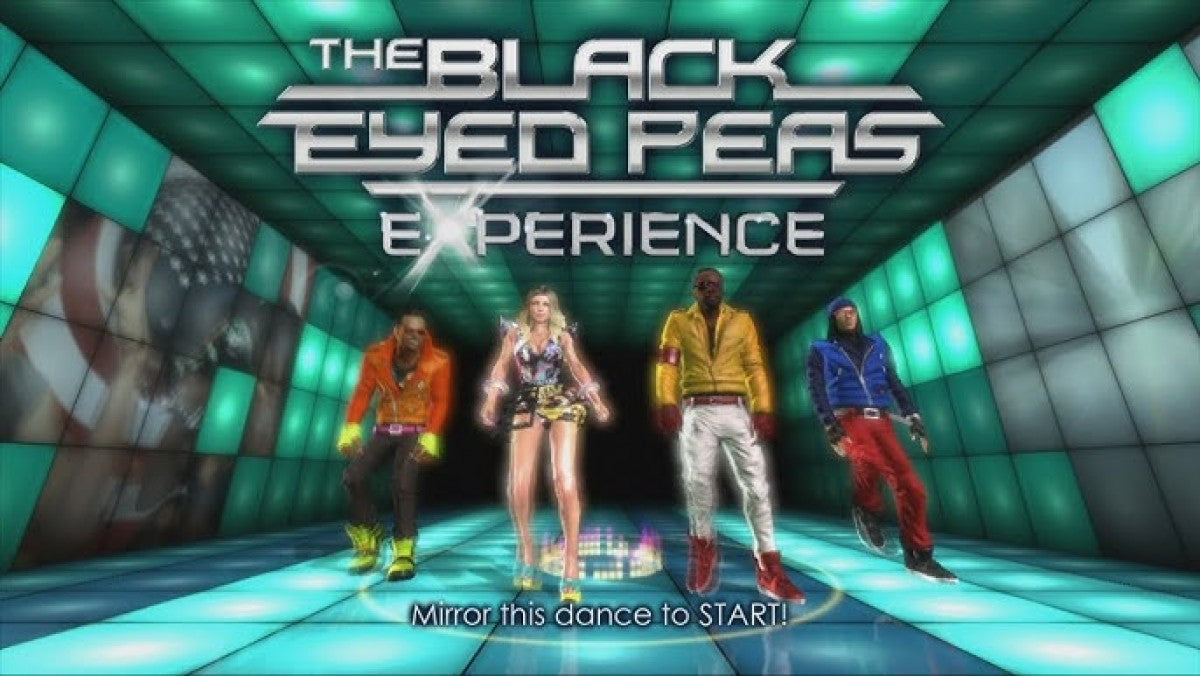 The Black Eyed Peas Experience – Nintendo Wii (Wii) dance rhythm music performance video game title screen