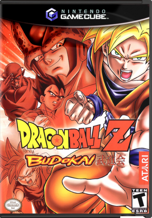 Dragon Ball Z: Budokai – GameCube (GC) Front Cover Video Game Box Art