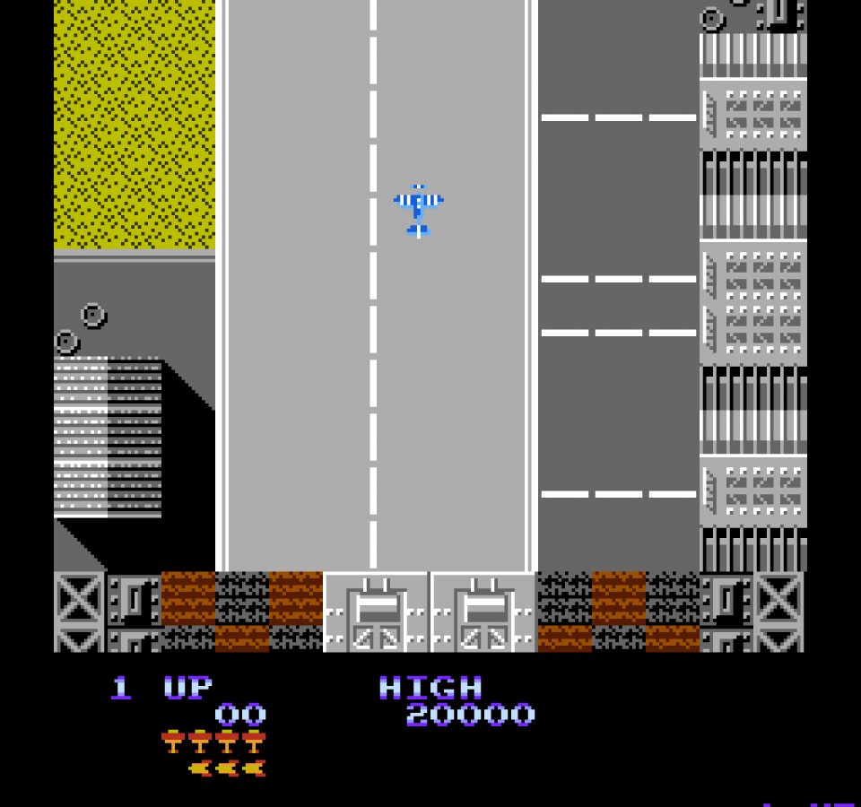 Sky Shark gameplay image for Nintendo Entertainment System (NES) retro video game