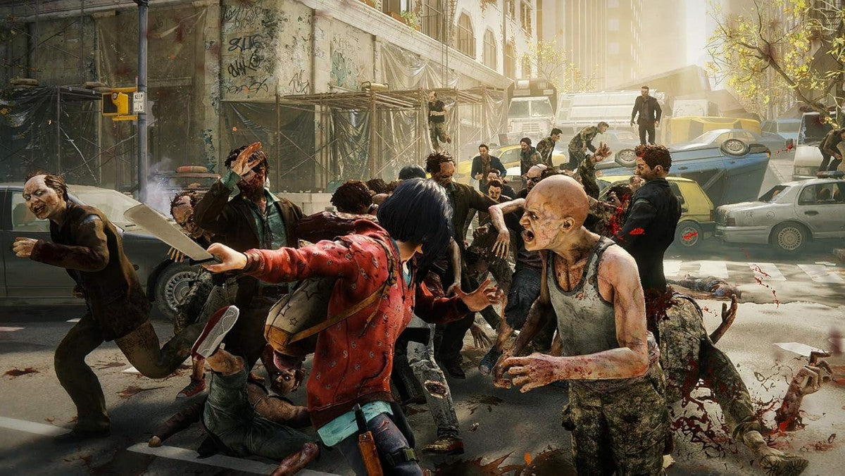 World War Z – Xbox One (XONE) gameplay for cooperative zombie shooter video game