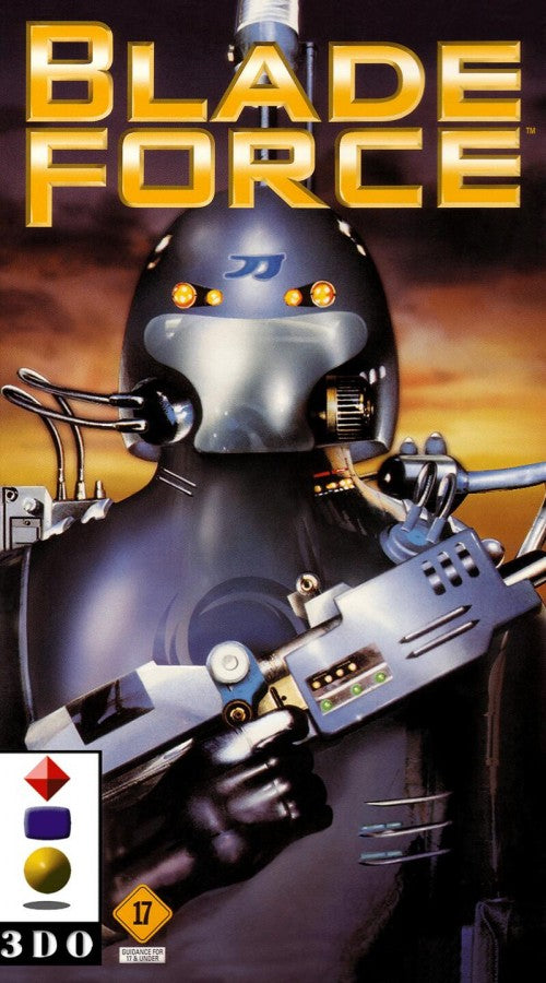 Blade Force cover art for Panasonic 3DO (3DO) futuristic aerial shooter video game