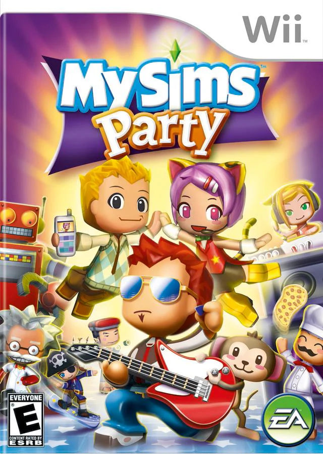 MySims: Party cover art for Nintendo Wii (Wii) video game