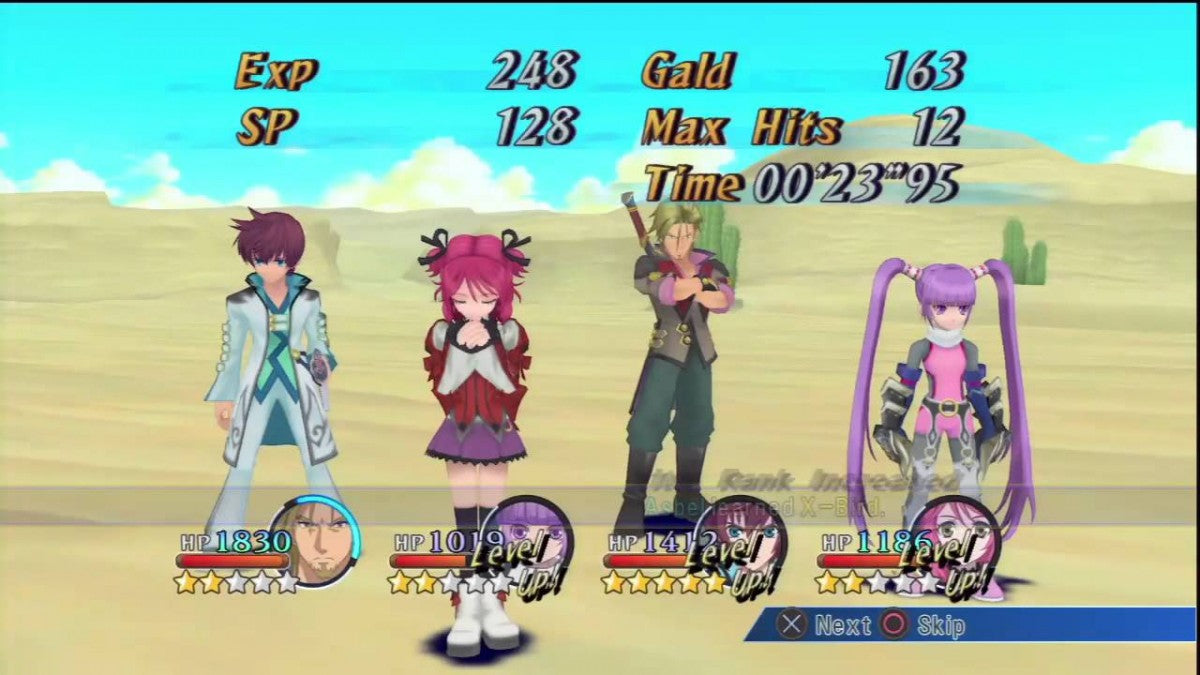 Tales of Graces F for PlayStation 3 (PS3) at Gamers INC, featuring a fast-paced "Style Shift" linear motion battle system and an emotional journey of friendship across the world of Ephinea in this definitive enhanced version of the beloved JRPG classic gameplay screenshot