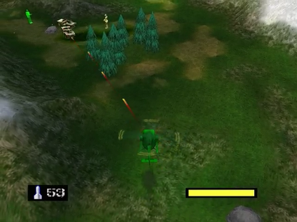 Army Men: Air Combat [Green Cart] gameplay for Nintendo 64 (N64) video game