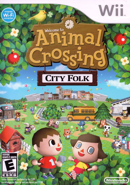 Animal Crossing: City Folk cover art for Nintendo Wii (Wii) video game