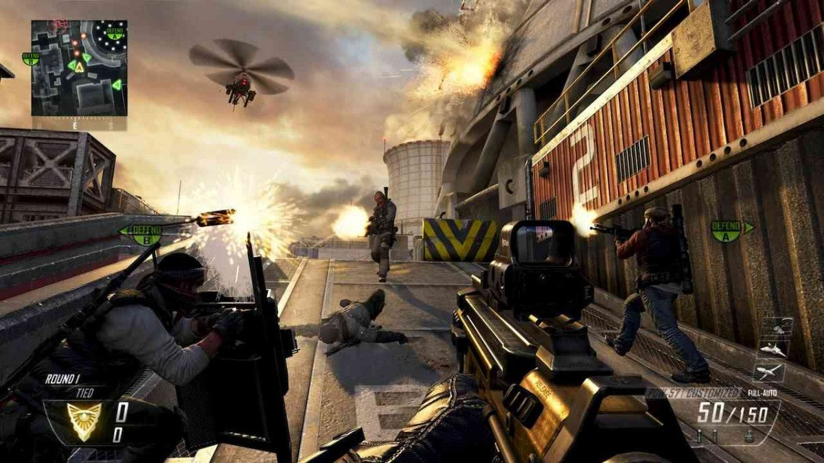 Call of Duty: Black Ops II gameplay for PlayStation 3 (PS3) video game