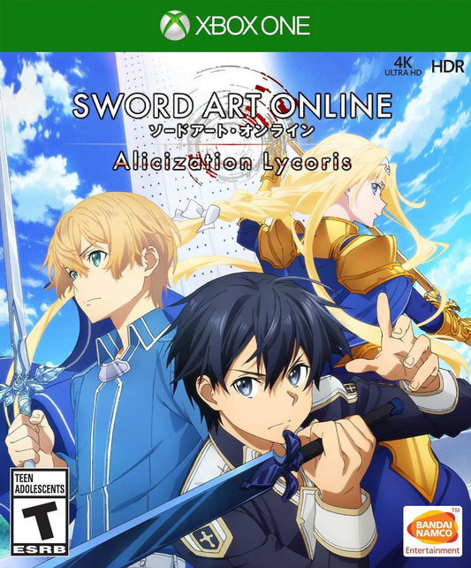 Sword Art Online Alicization Lycoris cover art for Xbox One XONE video game
