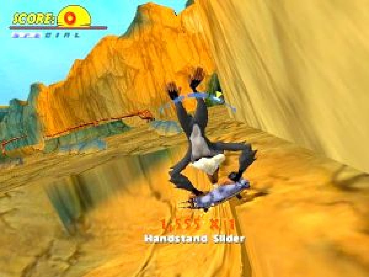 Disney's Extreme Skate Adventure gameplay for GameCube (GC) skateboarding sports video game