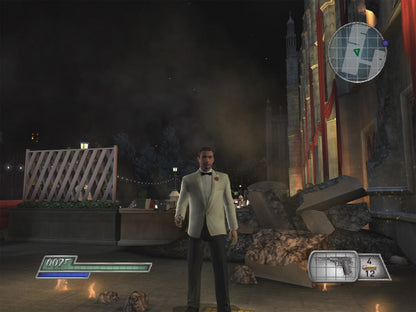 007 From Russia With Love PS2 PlayStation 2 third person shooter action espionage game James Bond stealth combat gadget gameplay retro video game gameplay