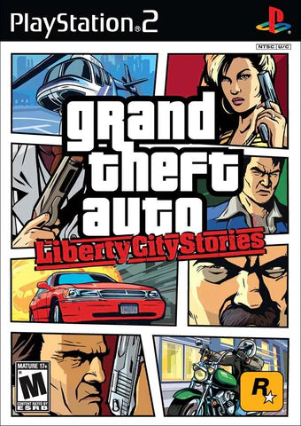 Grand Theft Auto: Liberty City Stories cover art for PlayStation 2 (PS2) video game