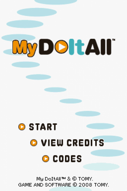 My DoItAll Nintendo DS DS educational and utility software featuring interactive activities practical tools everyday learning functions touchscreen controls and classic Nintendo DS DS functionality collectible gaming appeal gameplay