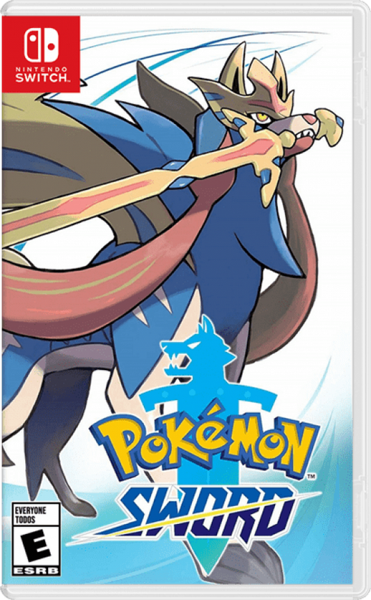 Pokemon: Sword cover art for Nintendo Switch (NS) video game