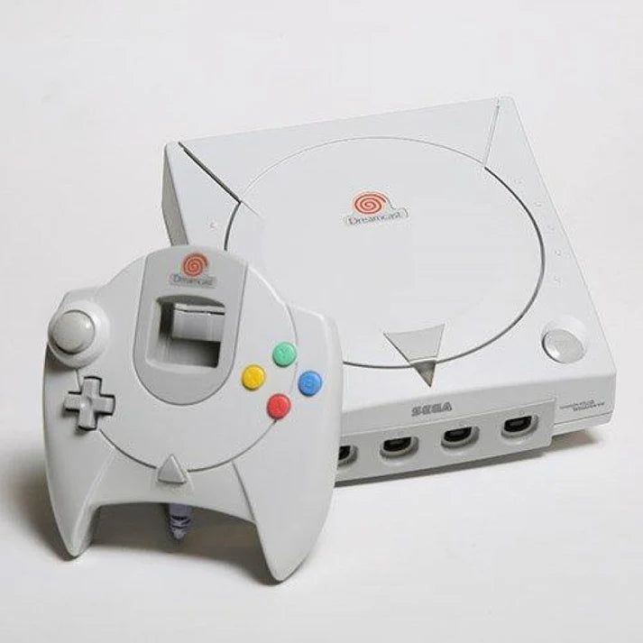 Sega Dreamcast Console with Official Sega Dreamcast Controller