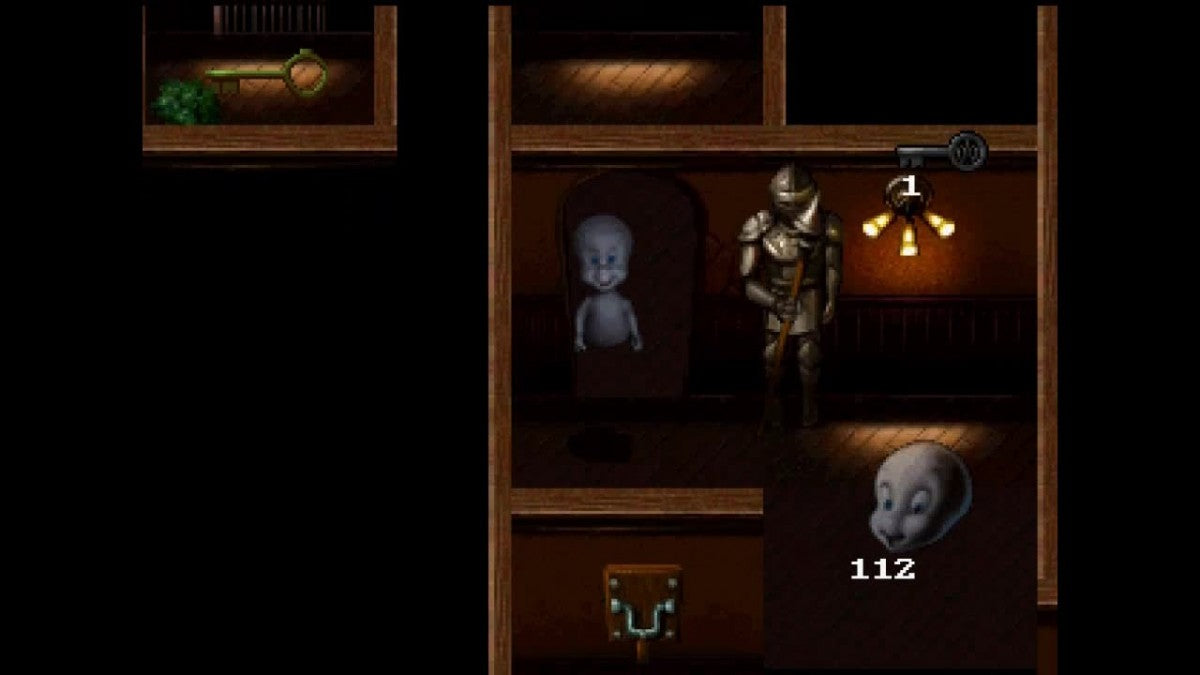 Casper PS1 PlayStation 1 action adventure platformer family game friendly ghost retro video game Greatest Hits edition gameplay
