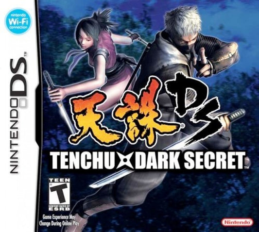 Tenchu Dark Secret cover art for Nintendo DS (DS) video game