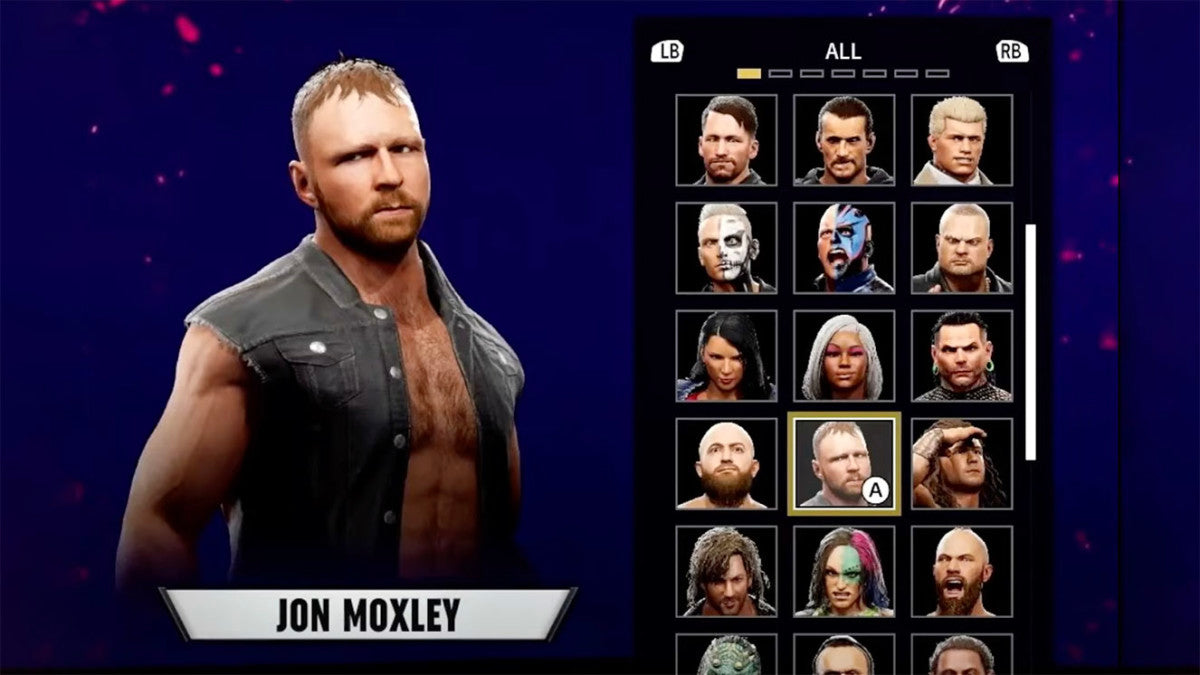 AEW Fight Forever Nintendo Switch arcade wrestling game official AEW roster Road to Elite career mode create a wrestler local multiplayer gameplay