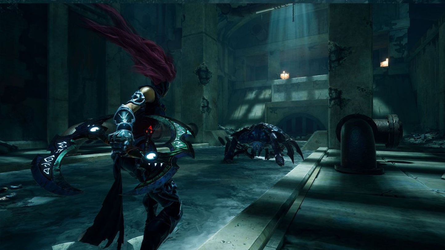 Darksiders III – PlayStation 4 (PS4) video game cover gameplay, action-adventure by Gunfire Games