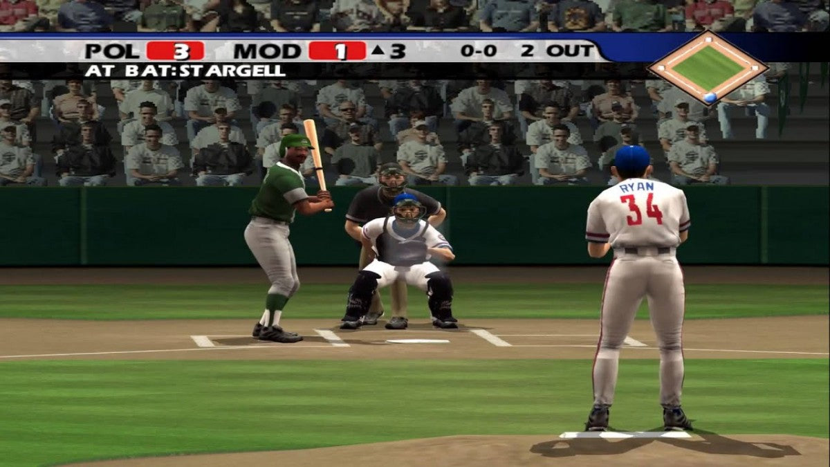 All-Star Baseball 2005 PS2 sports baseball video game gameplay