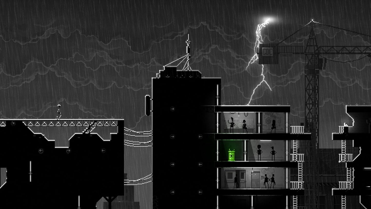 Zombie Night Terror Nintendo Switch (NS) gameplay for retro pixel horror strategy game