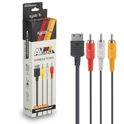 AV Composite Cable XYAB accessory for Sega Dreamcast DC