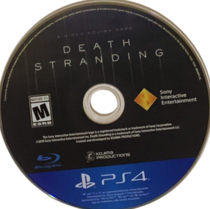 Death Stranding – PlayStation 4 (PS4) video game disc, action-adventure by Kojima Productions