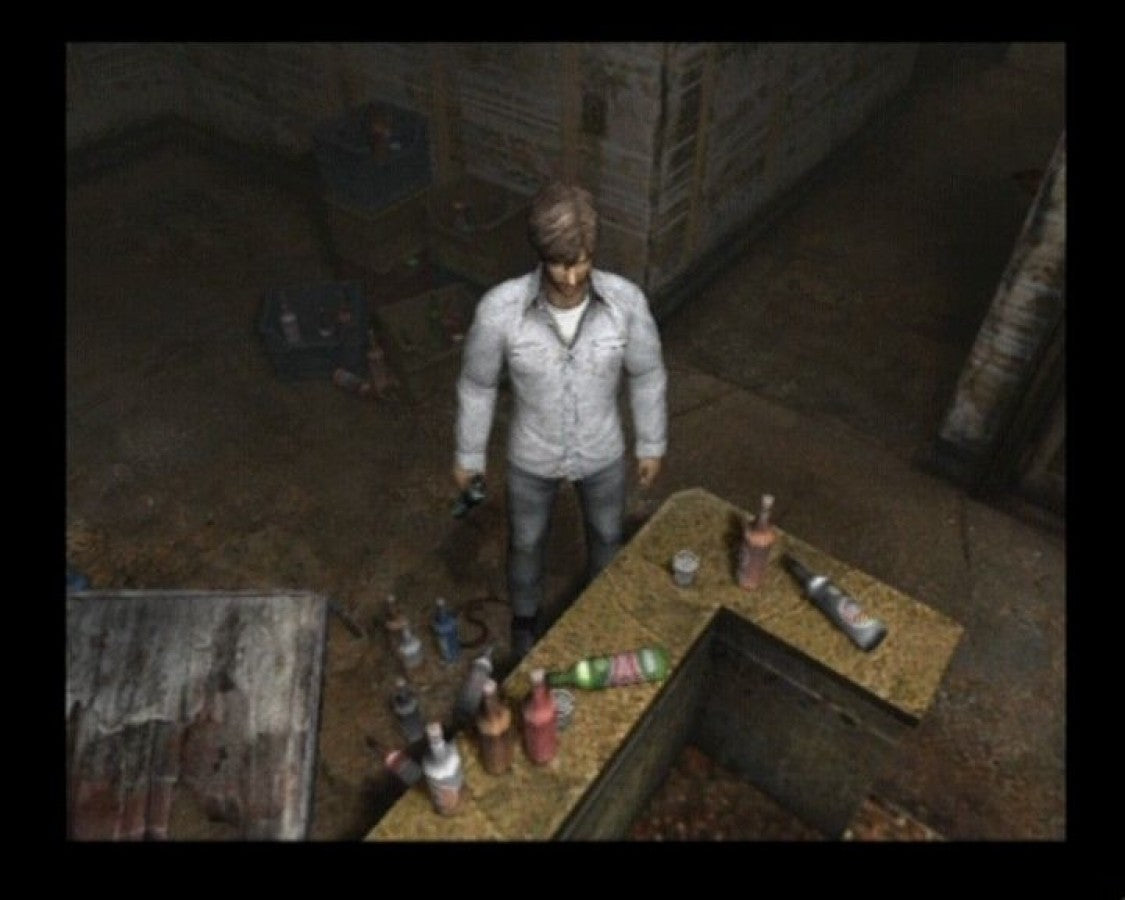 Silent Hill 4: The Room – PlayStation 2 (PS2) video game gameplay, survival horror game.